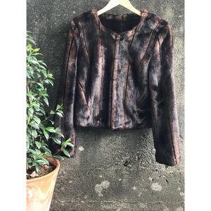 Faux Fur Coat